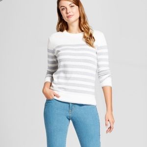 A New Day NWT Striped Sweater SMALL